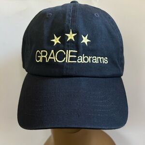 NEW! Gracie Abrams The Secret Of Us Deluxe Tour VIP Baseball Cap With Embroidery